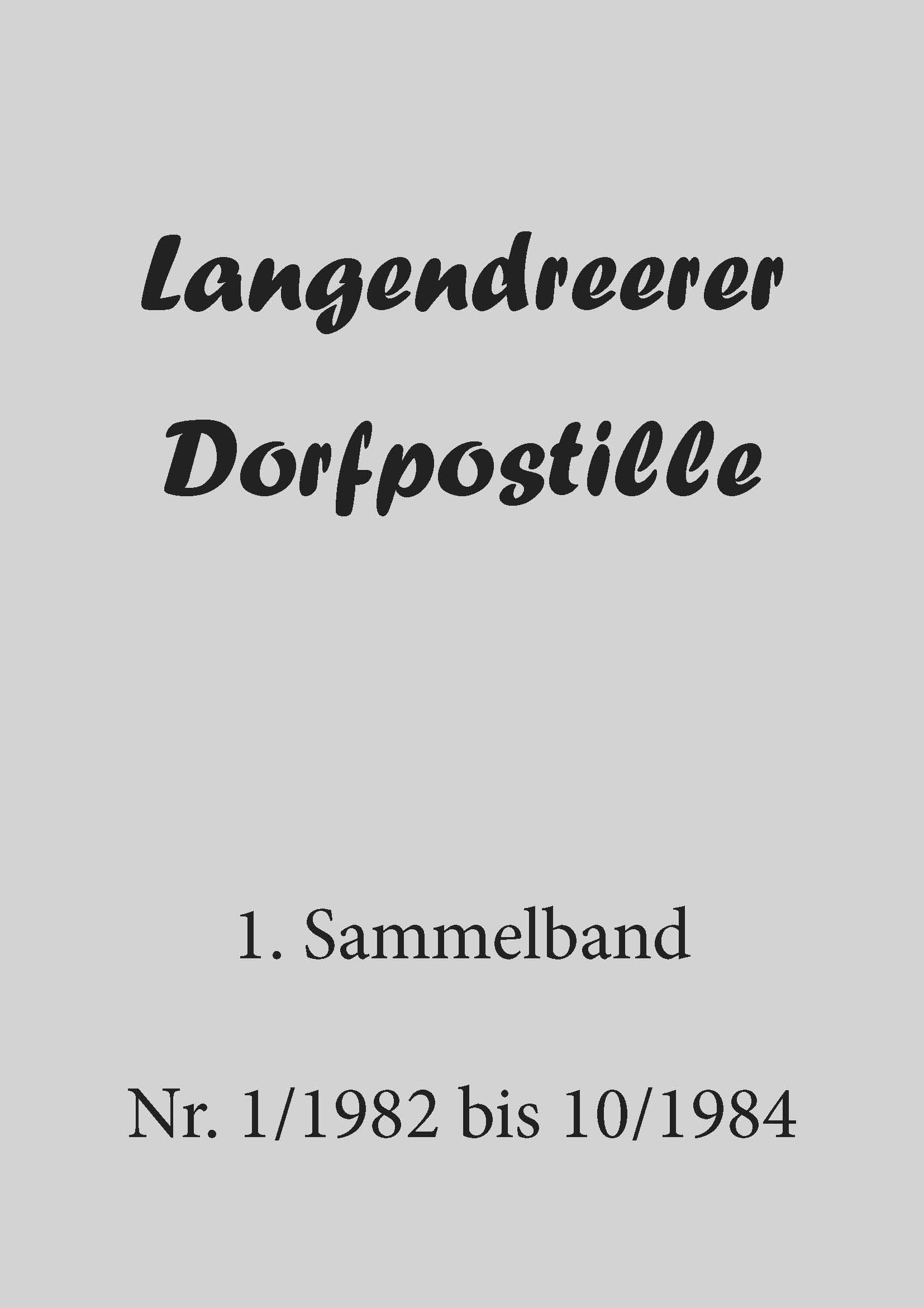 Umschlag 1 Sammelband